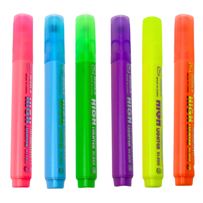 Set neon markera 6 kom
