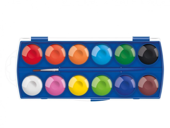 Vodene boje 12 kom boja 30mm + kist