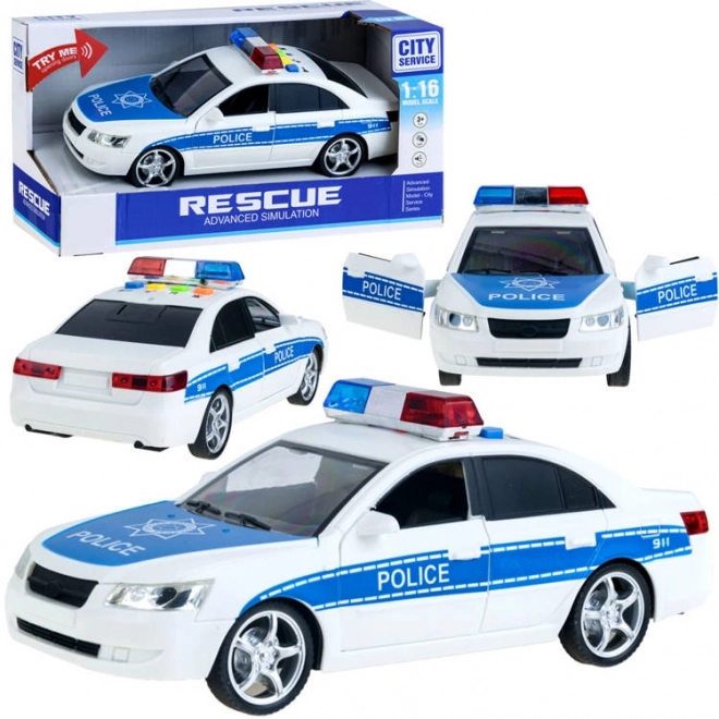 Policijski auto s efektima zvuka i svjetla