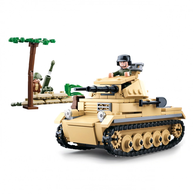 Sluban WWII M38-B0691 Njemački tenk Panzer II