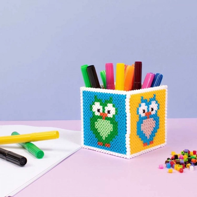PLAYBOX Pegle perle - tamnoplave 1000 kom