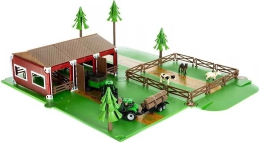 Woopie farma sa životinjama i 2 traktora – građevni set 102 dijela