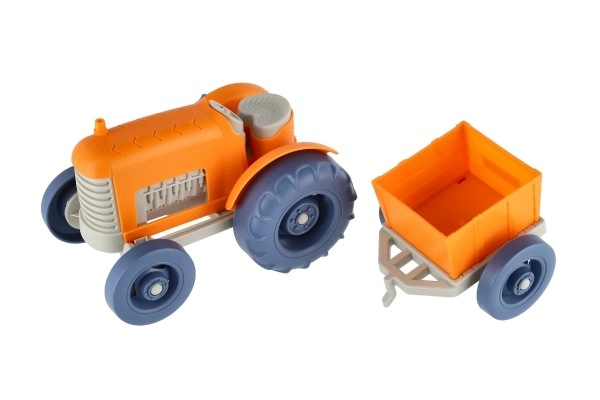 Plastični traktor s prikolicom 31 cm