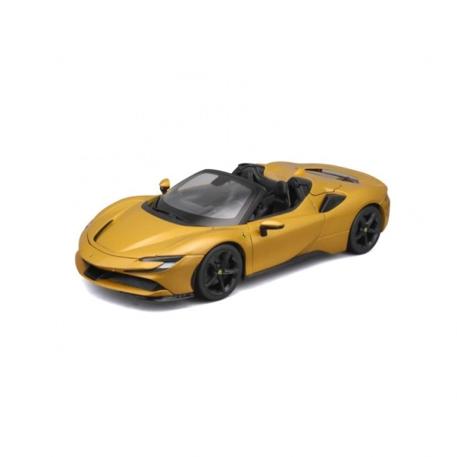 Bburago Ferrari SF90 Spider u mjerilu 1:18 - žuti