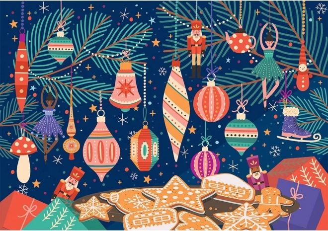 Puzzle GIBSONS Slatkiši i ukrasi 200 dijelova