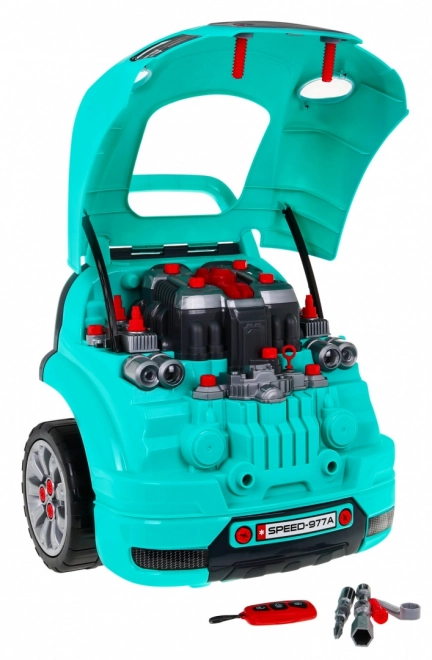 DIY Motor Master - set za malog mehaničara plava