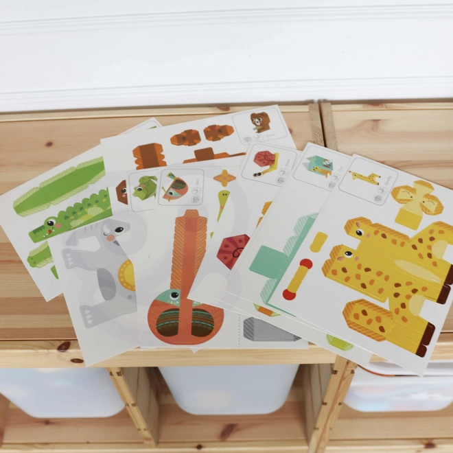 Woopie art&fun kreativni set origami 3D životinjice