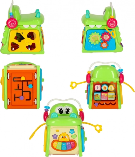 Aktivna kocka 4u1 s kotačićima