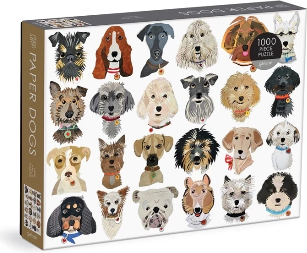 Puzzle Papirnati Psi 1000 Dijelova