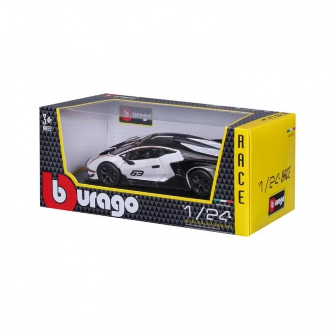 Bburago 1:24 Utrka Lamborghini Essenza SCV12 – Bijelo