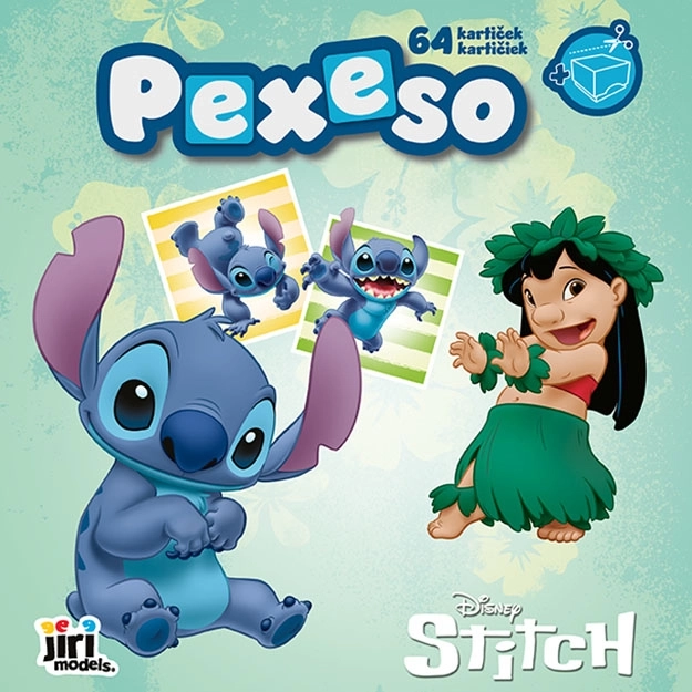 Pexeso u bilježnici Lilo & Stitch