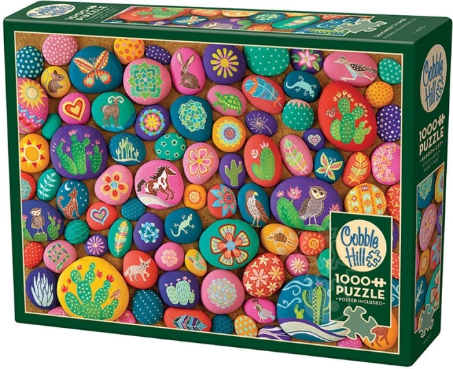 Puzzle Oslikano kamenje Jugozapada COBBLE HILL 1000 dijelova