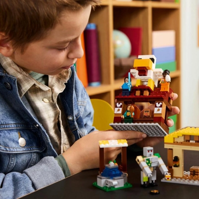 LEGO Minecraft 21273 Napad Balonskog Ghasta na selo