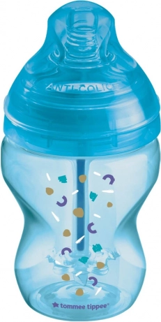 Dječja bočica ANTI-COLIC, 0+, 260 ml, plava, 1 kom