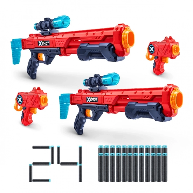 Set blastera X-Shot Excel Hawk Eye i Micro