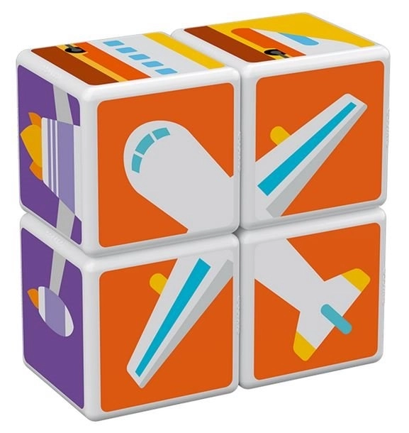 GEOMAG Magnetne kocke Magicube Prometna sredstva