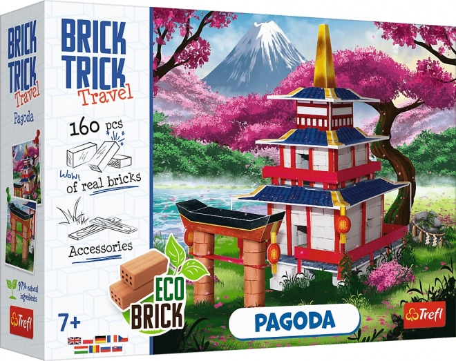 Konstrukcijski set Pagoda Brick Trick
