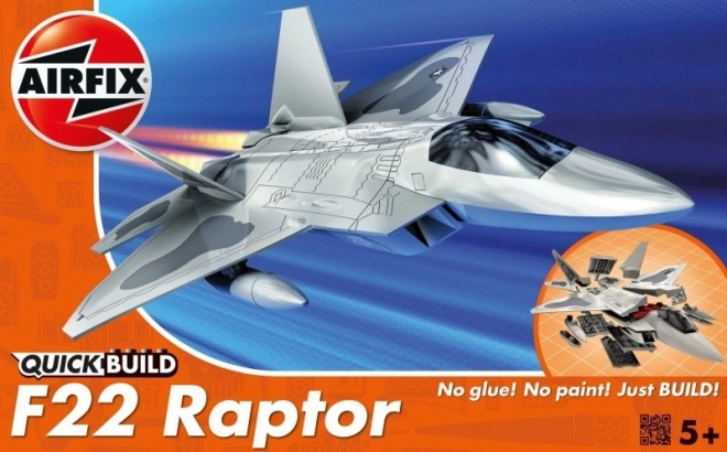 Plastični model QUICKBUILD F-22 Raptor