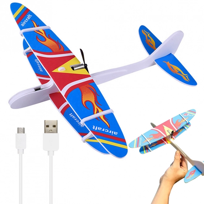 Polistirenski leteći avion s USB motorom
