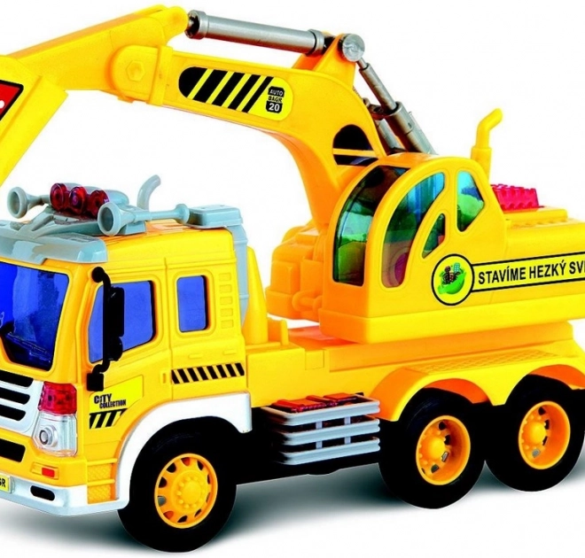 Automobili građevinski City Collection na baterije sa zvukom i svjetlom