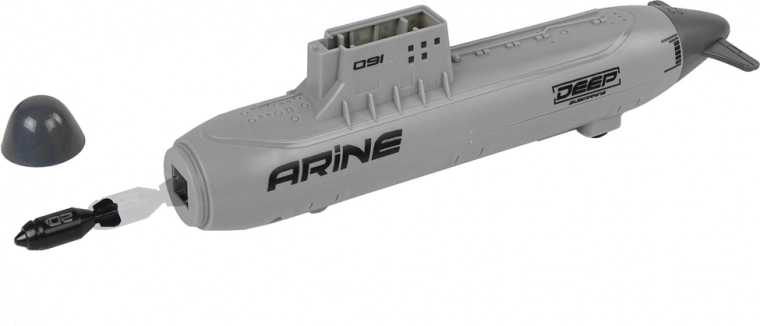 Podmornica s izbacivačem i kotačićima