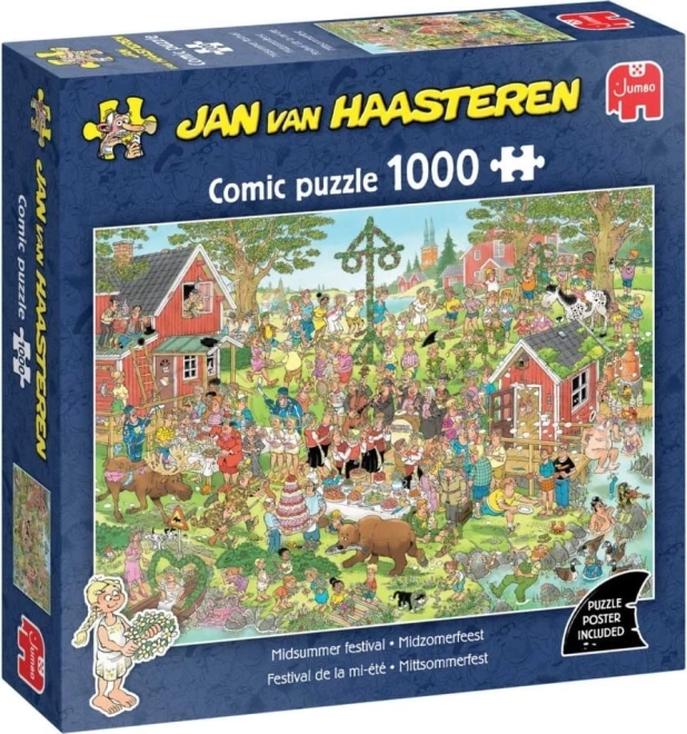 Puzzle JUMBO Ljetni festival 1000 dijelova
