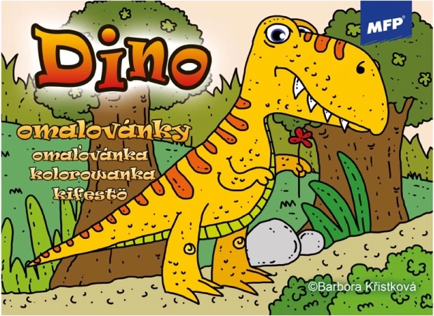 Bojanka dinosauri MFP A5