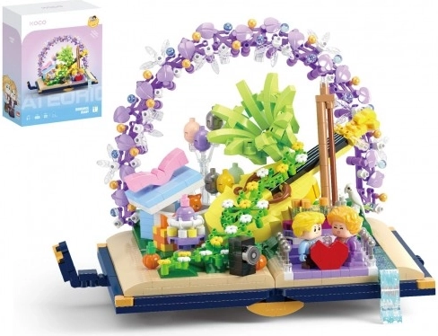 Konstrukcijski set KOCO mini Romantika, 1222 dijela