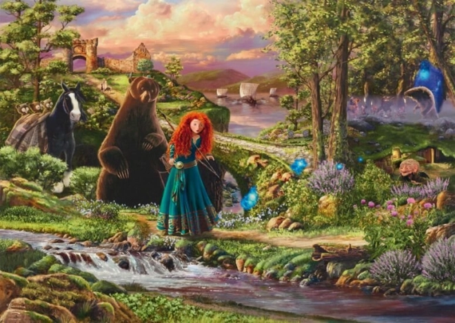 Puzzle SCHMIDT Hrabrih: Merida 1000 dijelova