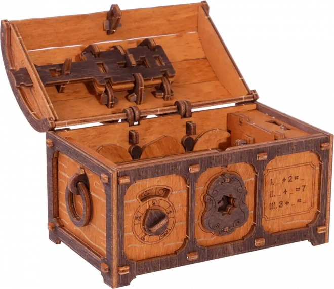 Escape Room Drvena Škrinja s Blagom, 3D zagonetka