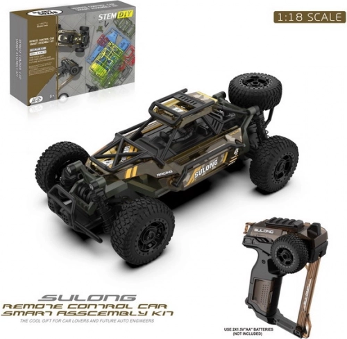 RC crawler SULONG 1:18 za djecu 8+ s 2,4 GHz upravljačem i gumenim gumama