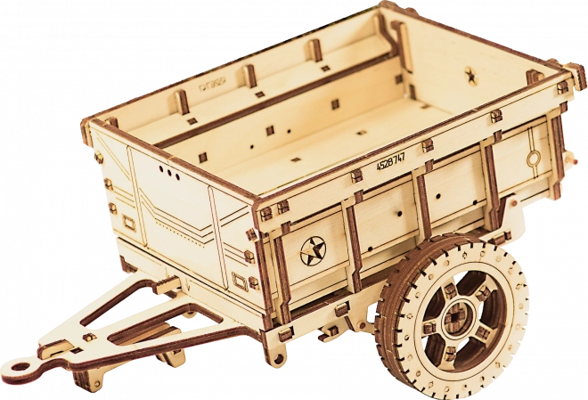 Drvene 3D slagalice – vojna prikolica WOODEN CITY