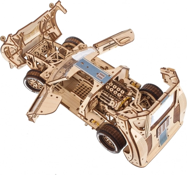 Ugears 3D drvene mehaničke puzzle Endurance Racer