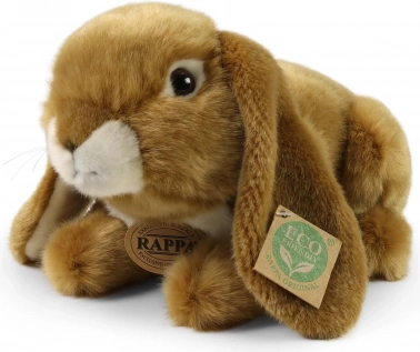 Rappa plišani smeđi zeko 25 cm eco‑friendly