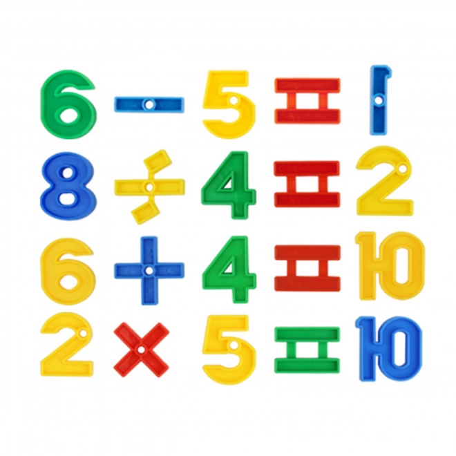 Woopie matematički komplet s kockicama i uzorcima 148 dijelova
