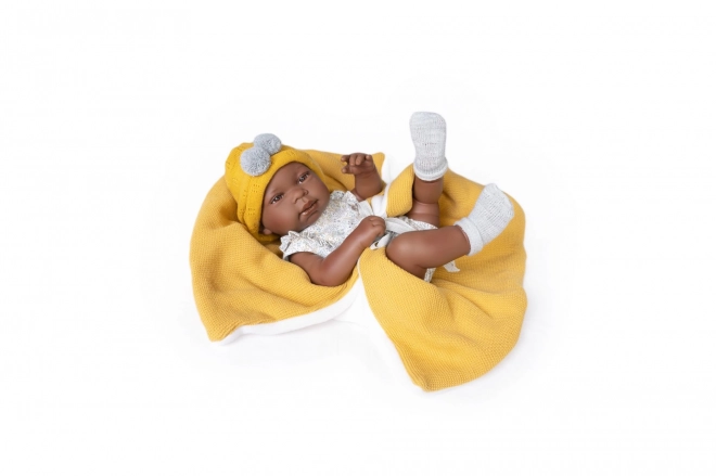 Antonio Juan 50287 MULATO - realistična lutka beba s cijelovinilnim tijelom - 42 cm