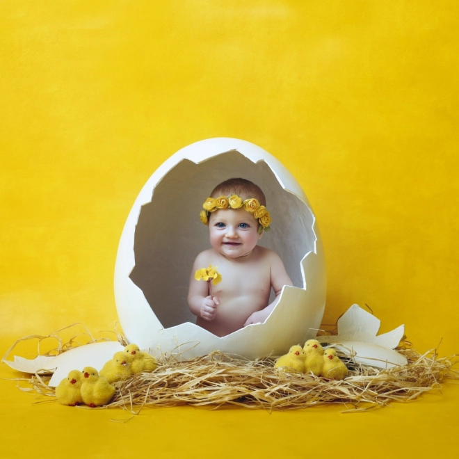 Zidni kalendar Babies – Věra Zlevorová 2025, 30 × 30 cm
