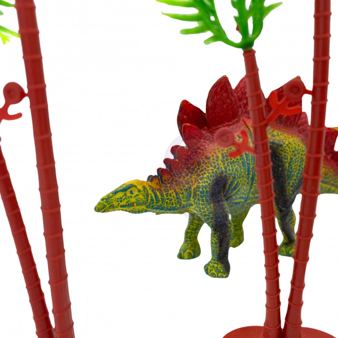 Set figura dinosaura s igrališnim podlogom i kovčegom