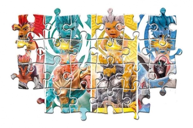 CLEMENTONI Puzzle Gormiti: Poslovni s narukvicama MAXI 104 dijelova