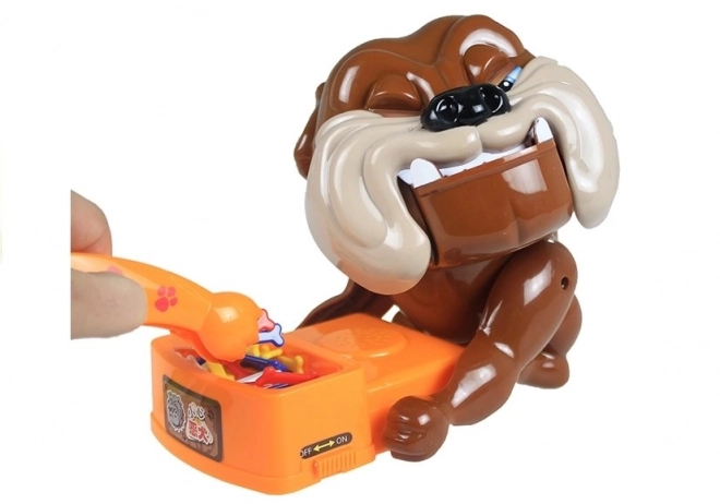 Bulldog Smeđa Baterija Zločesti Pas Arkadna Igra