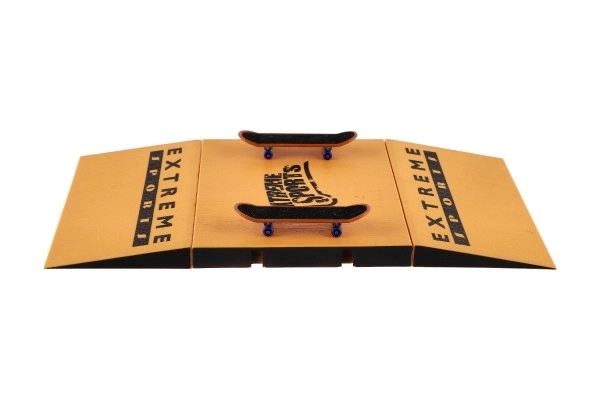 Skateboardi na prste s rampom