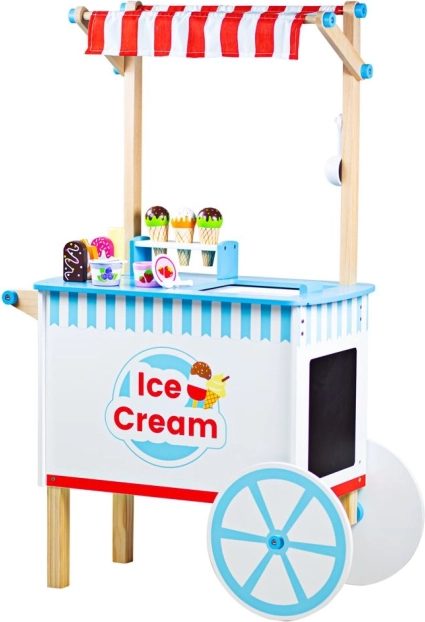 Drveni kiosk za sladoled BIGJIGS TOYS
