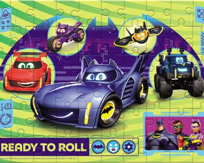 DODO Puzzle Batwheels: Zabavna vožnja 60 dijelova