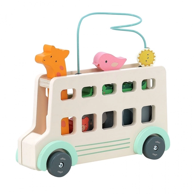Drveni autobus za životinje od Sarah Betz