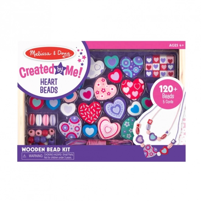 Kreativni set perlica Srdašca - Melissa & Doug