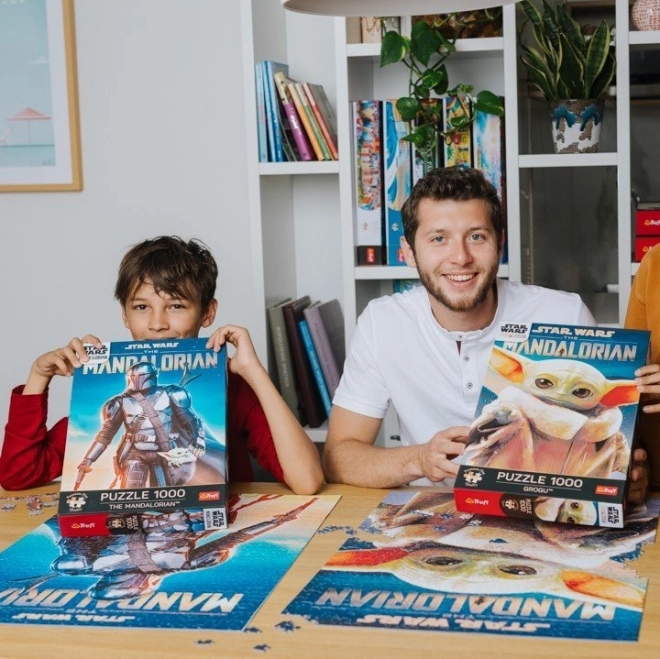 TREFL Puzzle Premium Plus Star Wars: Mandalorian - Grogu 1000 komada