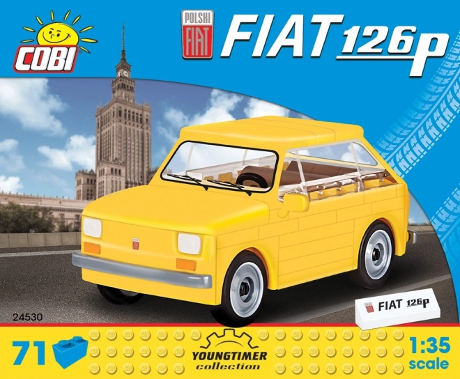 Građevinski set 71 elementa Polski Fiat 126P