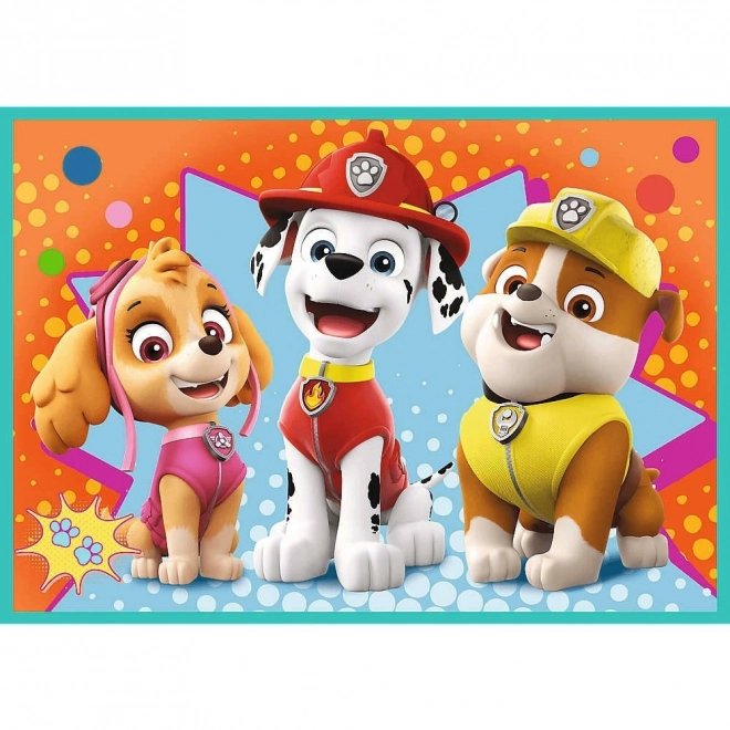 Puzzle 4v1 - Psići u ophodnji