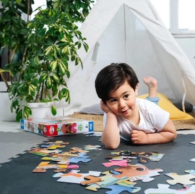 Velike puzzle Veseli dan s Bingom