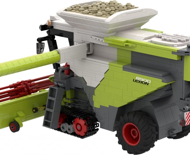 Građevni set Brixies Plus Claas Lexion 8900 Terra Trac s prikolicom